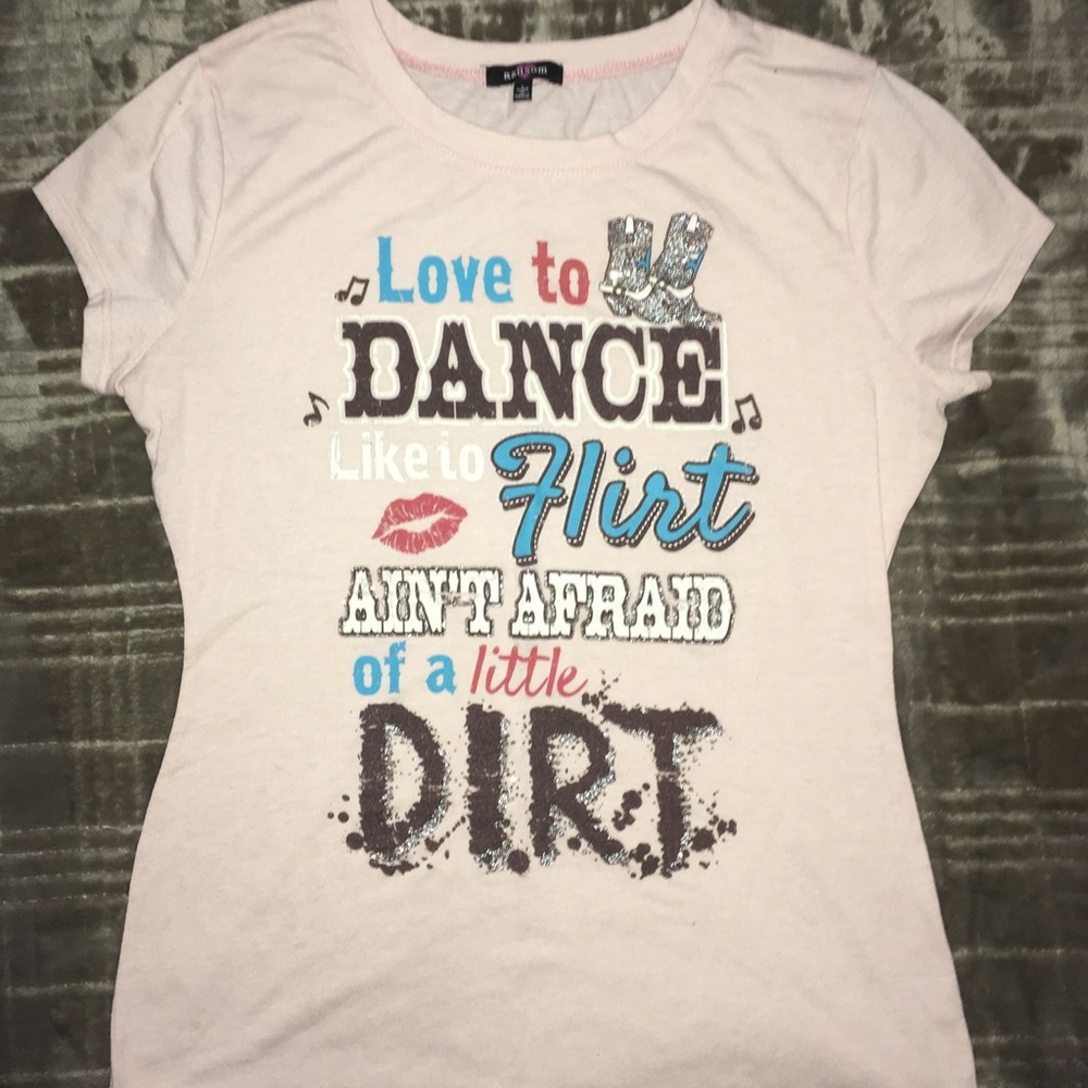 Adorable ransom pink t-shirt